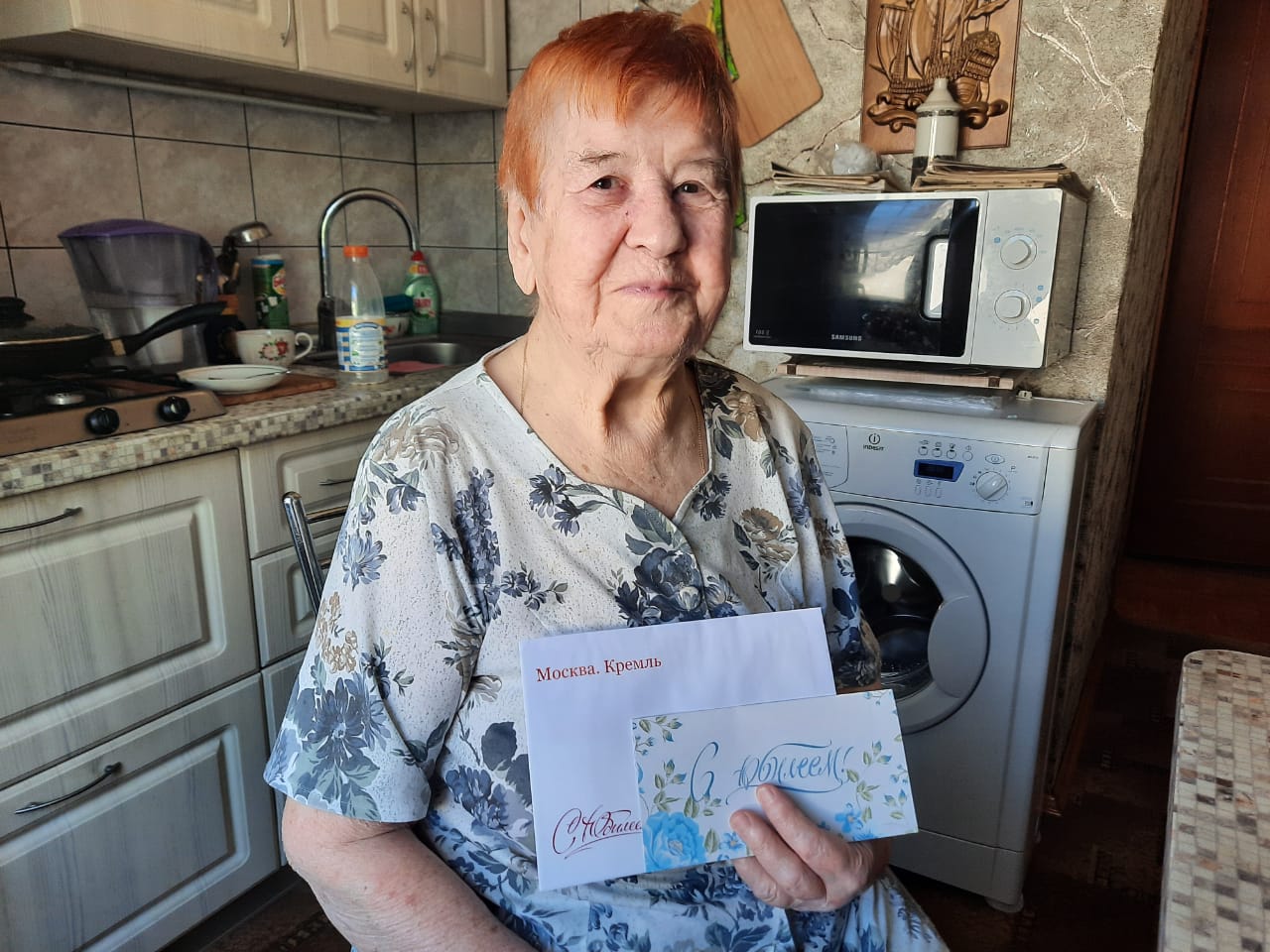 Труженице тыла Ленинского района исполнилось 95 лет