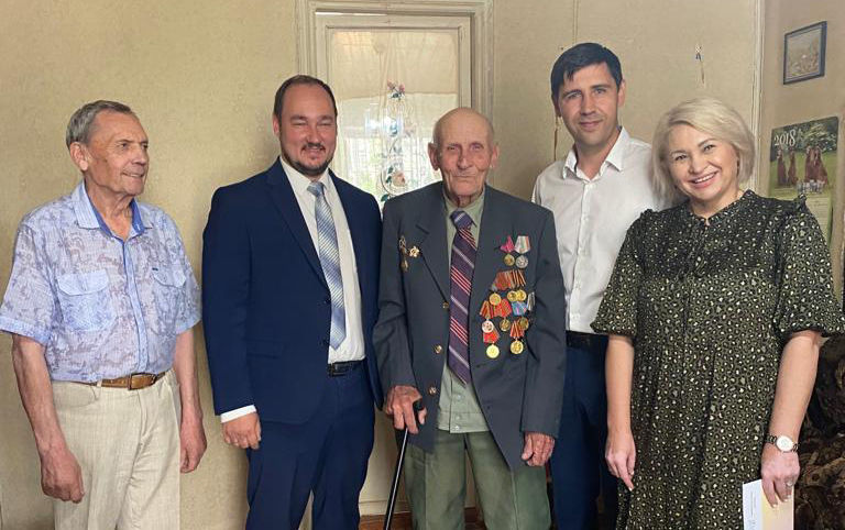 100-летний юбилей отметил участник Великой Отечественной войны!